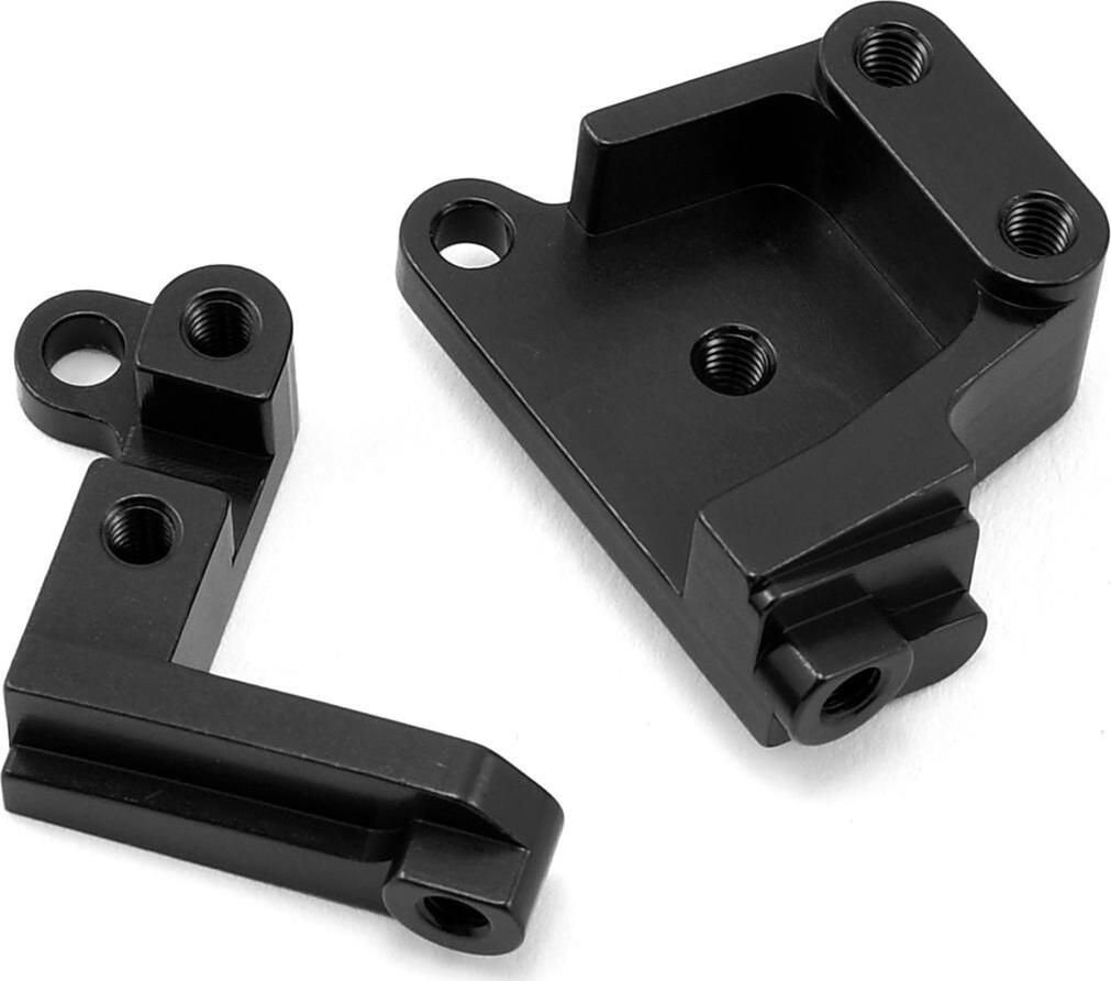 ST Racing Concepts SCX10 II Aluminum Servo Mount Brackets (Black)